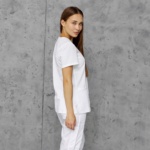 Женский медицинский костюм Cherokee Revolution белый — изображение 6