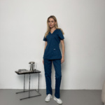 Женский медицинский костюм Cherokee Revolution морской волны