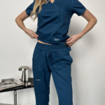 Женский медицинский костюм Cherokee Revolution морской волны — изображение 7