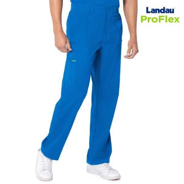 Мужской медицинский костюм Landau ProFlex светло-синий