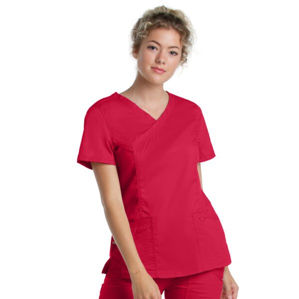 Жіночий медичний костюм Landau ProFlex червоний