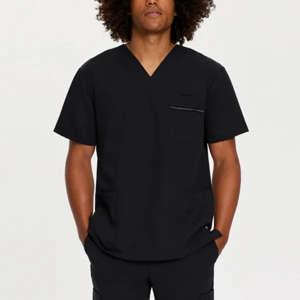 Чоловічий медичний костюм White Cross колір чорний