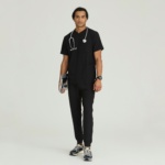 Мужской медицинский костюм Skechers черный