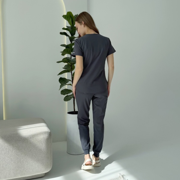 Жіночий медичний костюм Skechers сірий