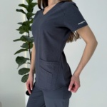 Жіночий медичний костюм Skechers сірий - Зображення 5