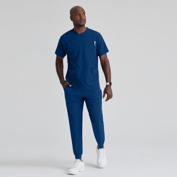 Мужской медицинский костюм Skechers темно-синий