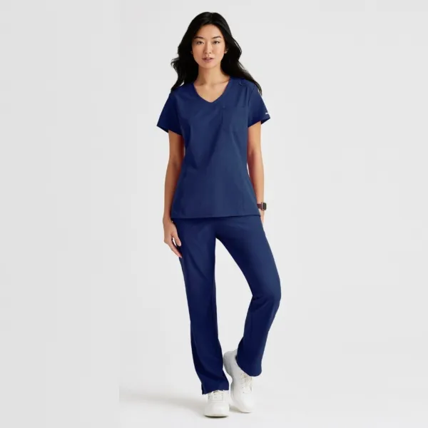 Жіночий медичний костюм  Skechers темно-синій