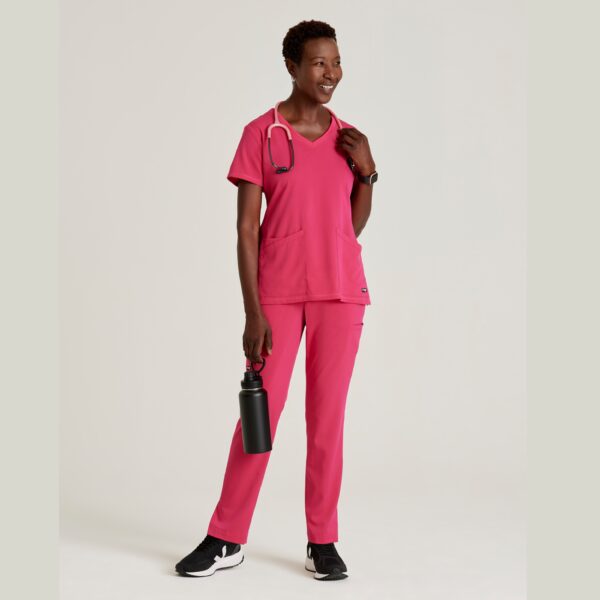 Жіночий медичний костюм Grey's Anatomy рожевий