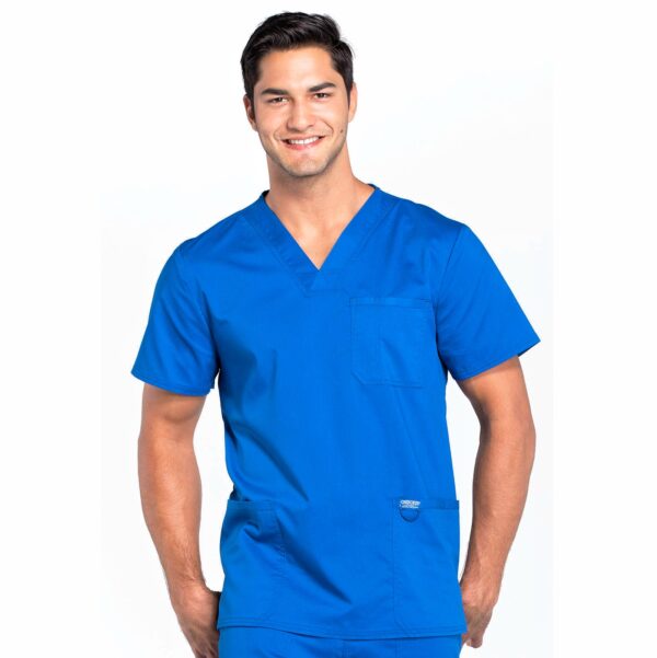 Мужской медицинский костюм Revolution ярко-синий