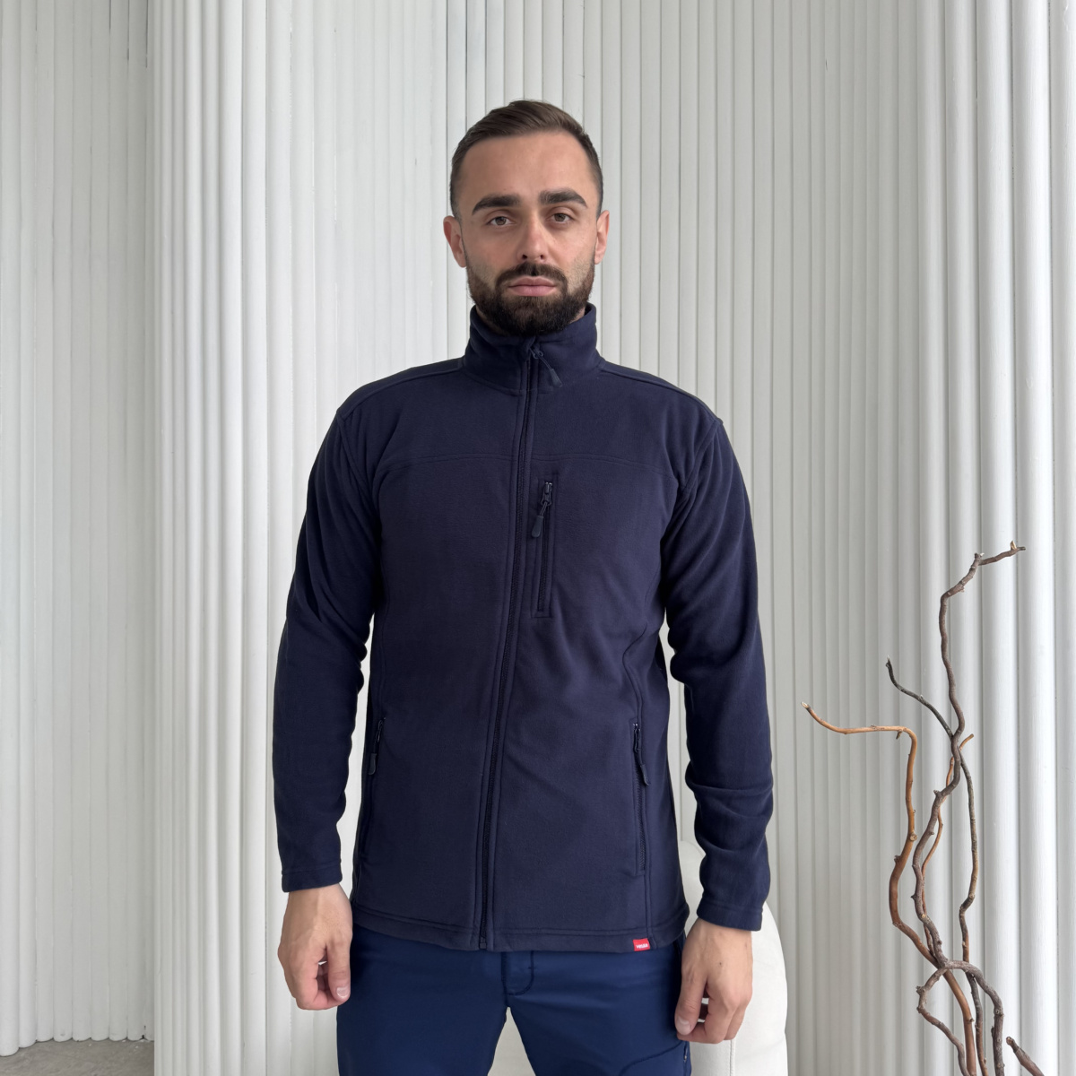 Флиска для врача мужская Vililla синяя — изображение 3