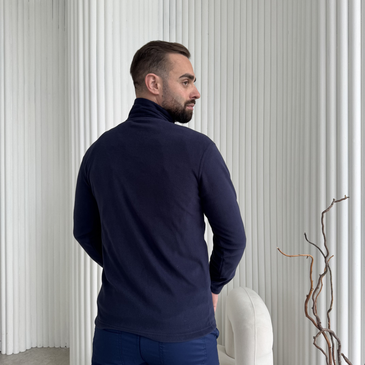 Флиска для врача мужская Vililla синяя — изображение 5