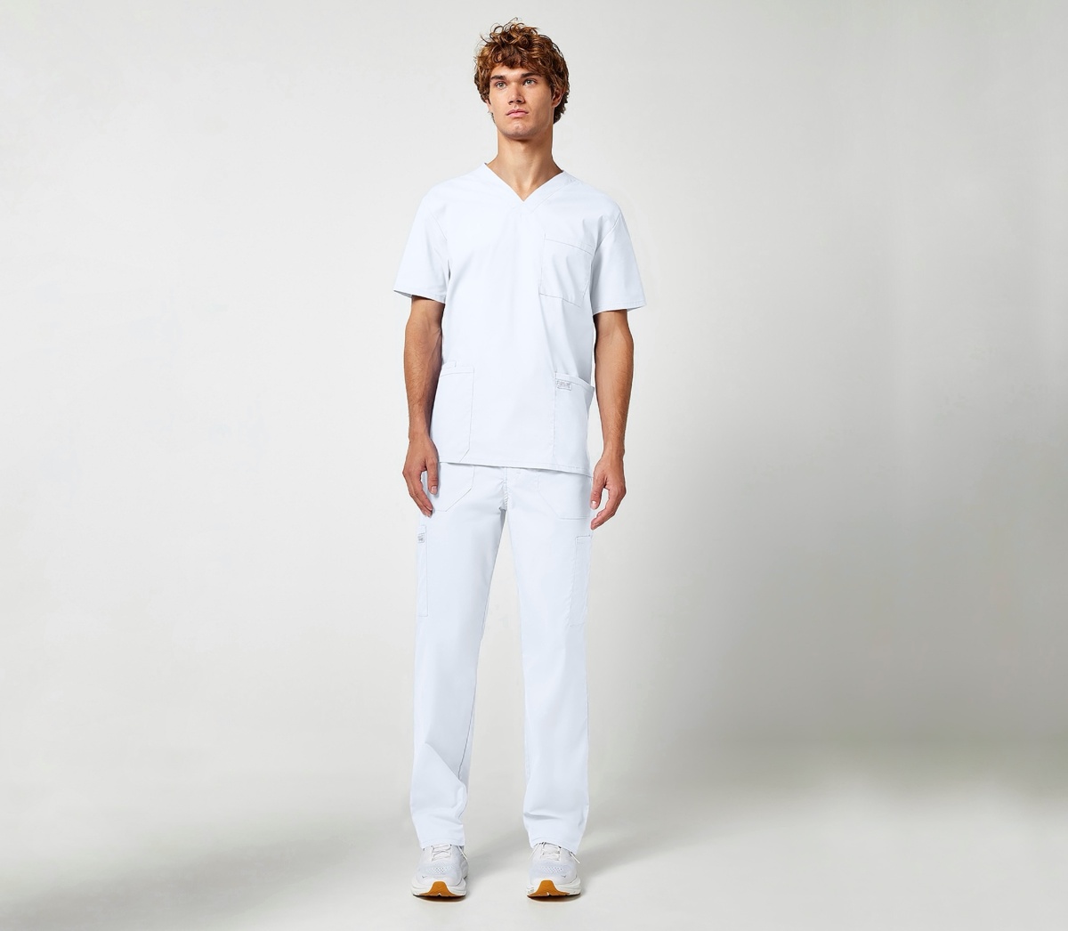 Мужской медицинский костюм Cherokee Professionals белый — изображение 1