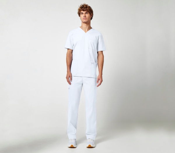 Мужской медицинский костюм Cherokee Professionals белый