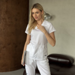 Жіночий медичний костюм костюм Grey's Anatomy білий - Зображення 3