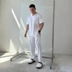 Мужской медицинский костюм Grey's Anatomy белого цвета — изображение 3