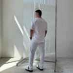 Мужской медицинский костюм Grey's Anatomy белого цвета — изображение 6