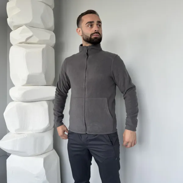 Фліска Unisex бренду Mukua сіра