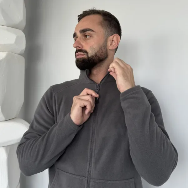 Фліска Unisex бренду Mukua сіра