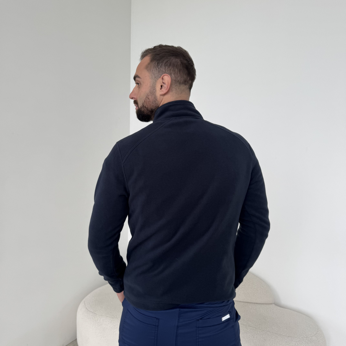 Фліска Unisex бренду Mukua синя - Зображення 4