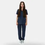 Жіночий медичний костюм Plum графітовий - Зображення 7