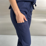 Жіночий медичний костюм Plum синій - Зображення 7