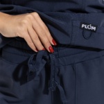 Жіночий медичний костюм Plum сірий - Зображення 3