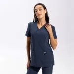 Жіночий медичний костюм Plum сірий - Зображення 4