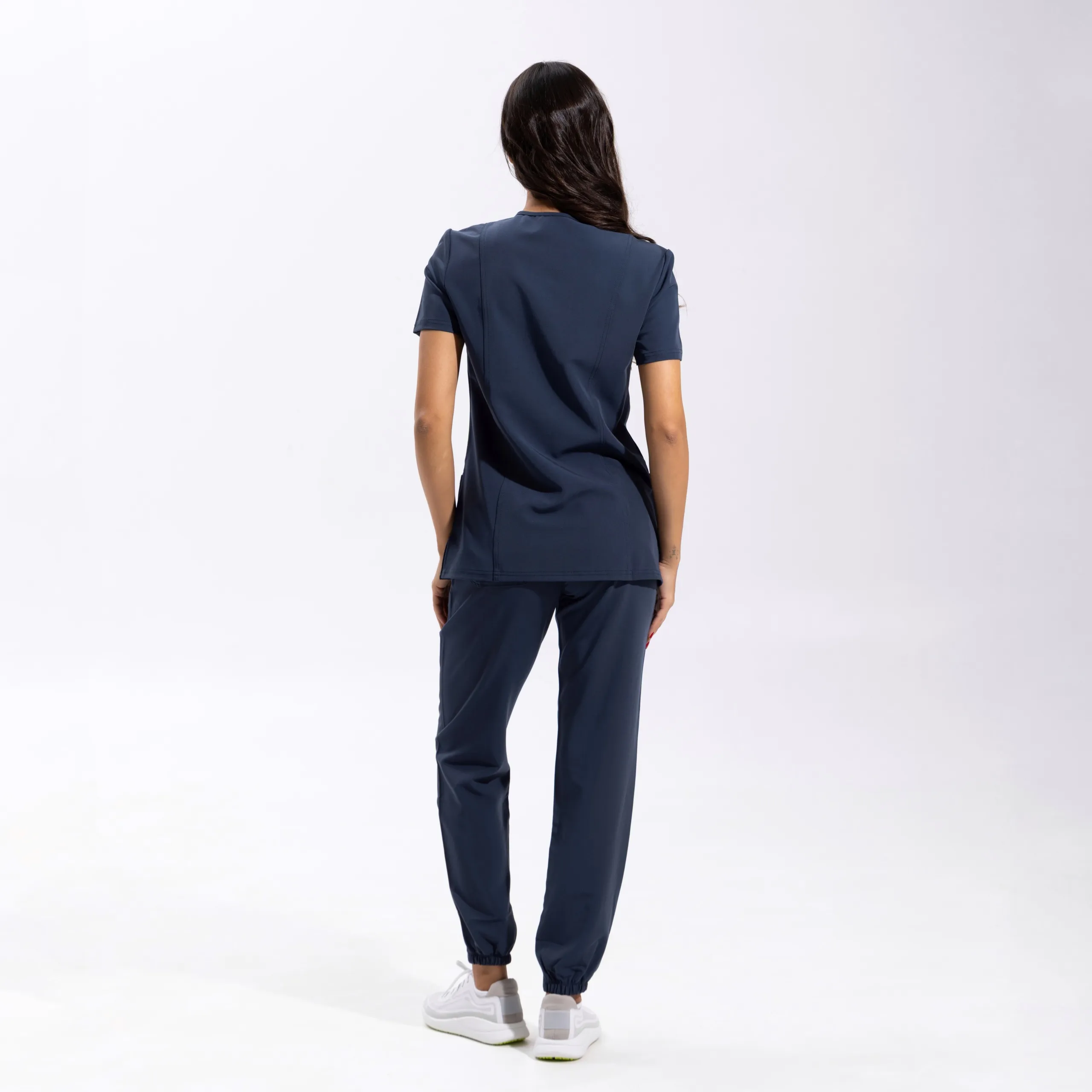 Жіночий медичний костюм Plum сірий - Зображення 8