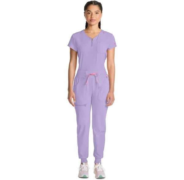 Женский медицинский костюм Med Couture лилового цвета