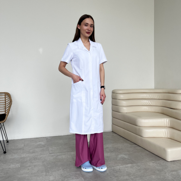 Женский медицинский халат Cherokee белый