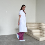 Женский медицинский халат Cherokee белый — изображение 2