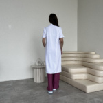 Женский медицинский халат Cherokee белый — изображение 4