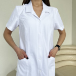 Женский медицинский халат Cherokee белый — изображение 5