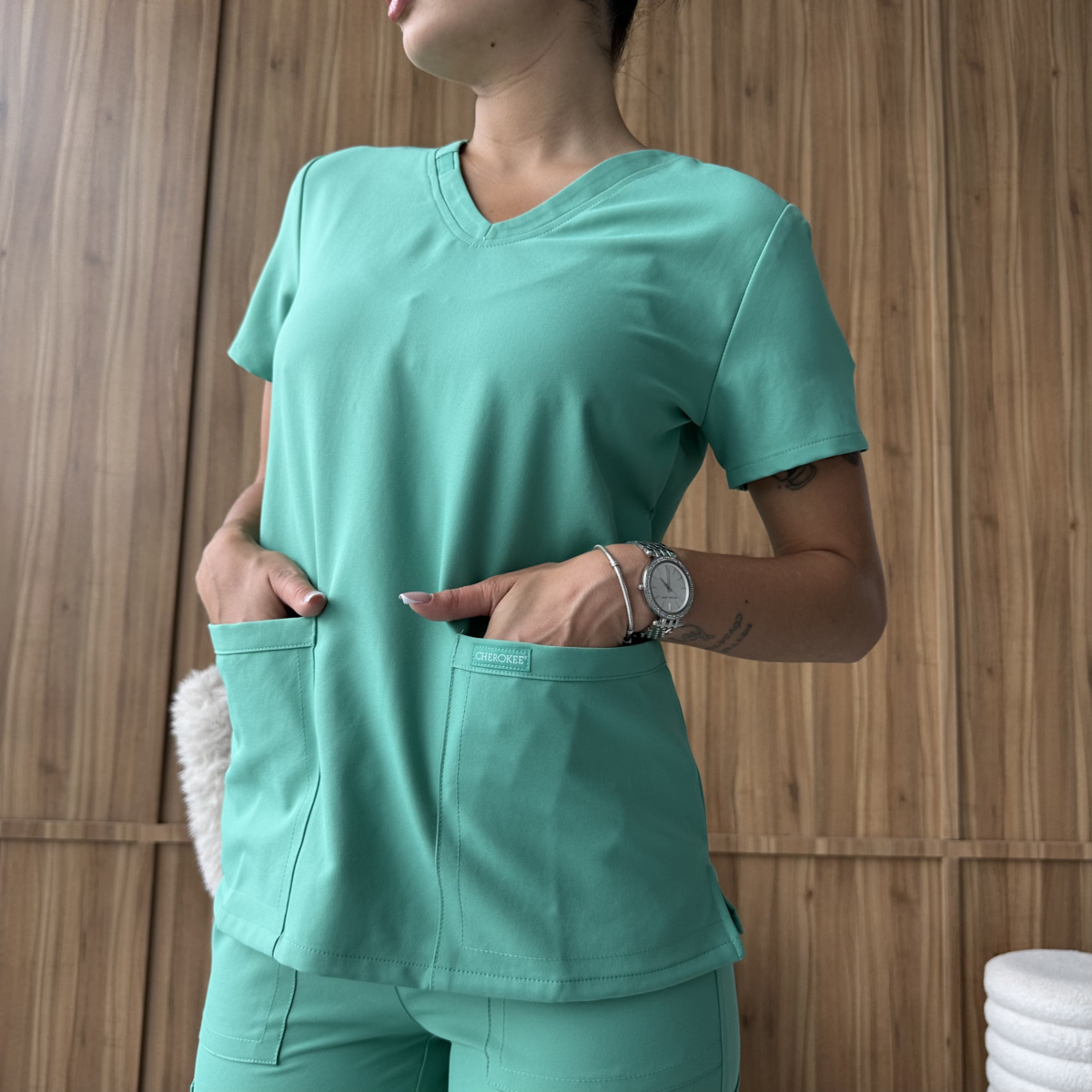 Жіночий медичний костюм Cherokee Originals Ultra - Зображення 2