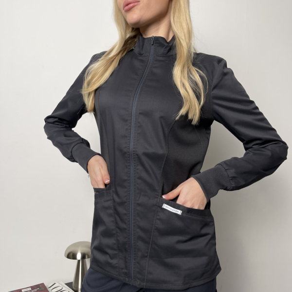 Женская медицинская кофта от Cherokee Revolution графитовый