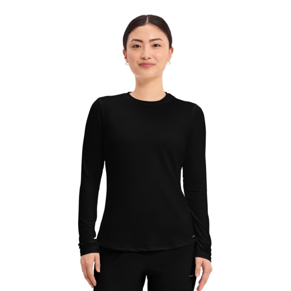 Гольф для лікаря з довгим рукавом із колекції Cherokee чорний Гольф для лікаря з довгим рукавом із колекції Cherokee чорний