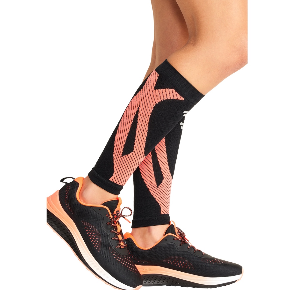 Компресійні гольфи Infinity для литок чорні з помаранчевим - Зображення 5