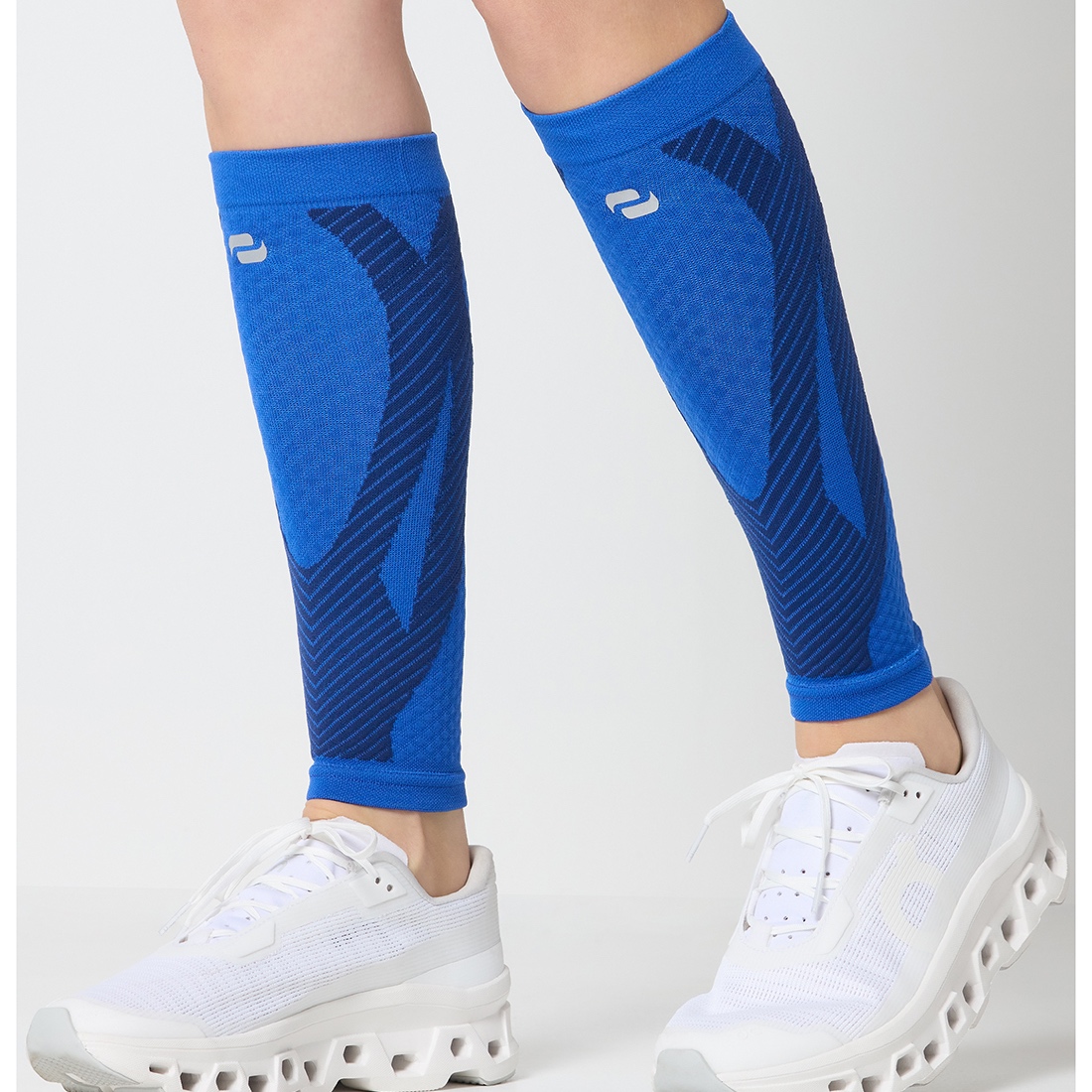 ELECTRIC_RYNV_LEFT 2 Компресійні гольфи для литок Infinity сині - Зображення 1