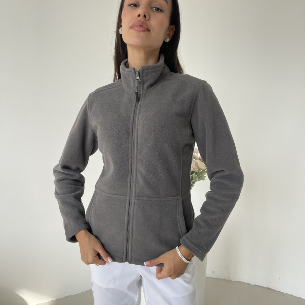 Флиска для врача женская Vililla графитовая — изображение 4