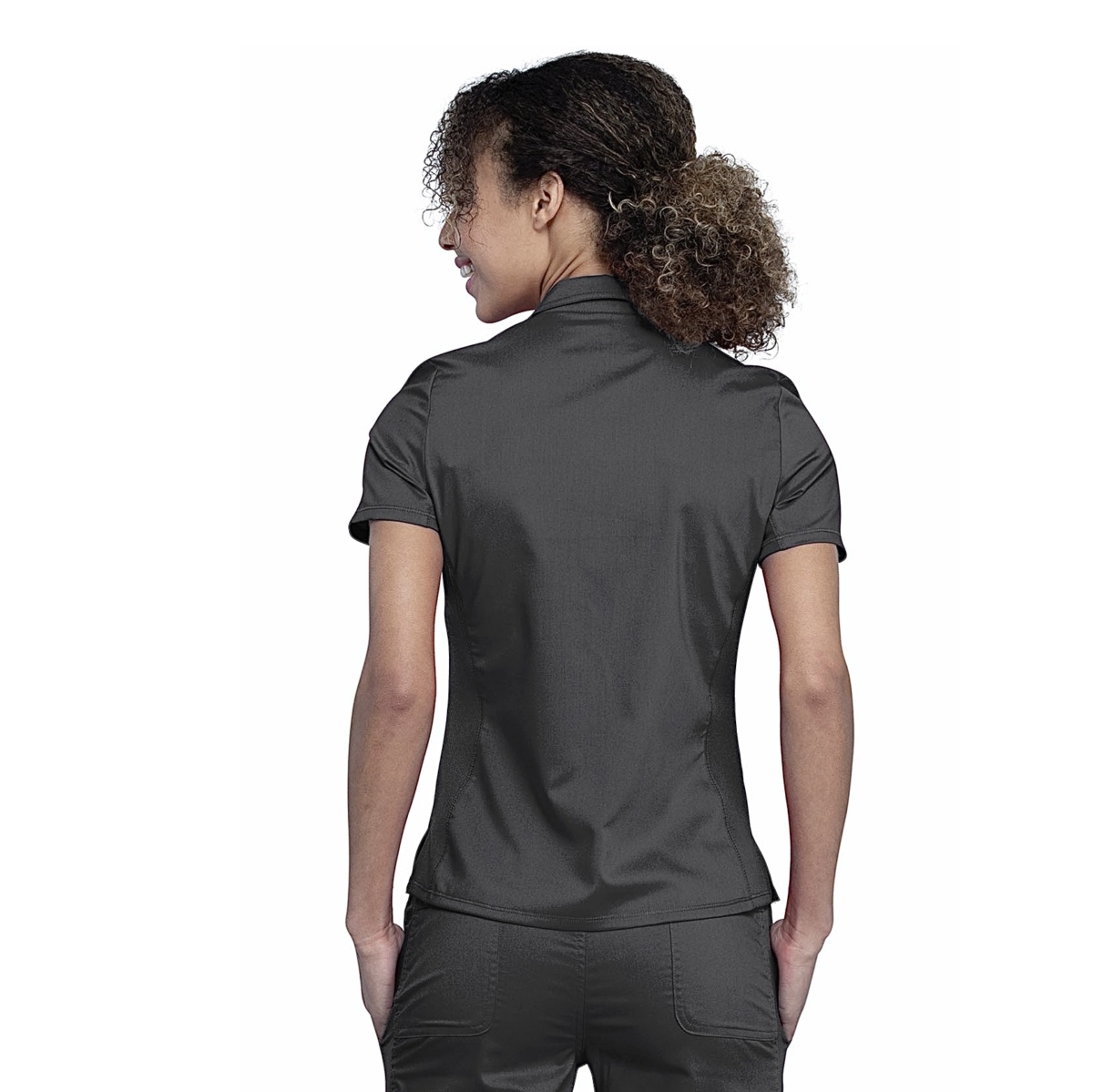 Жіночий костюм з поло Cherokee Revolution графітовий - Зображення 8
