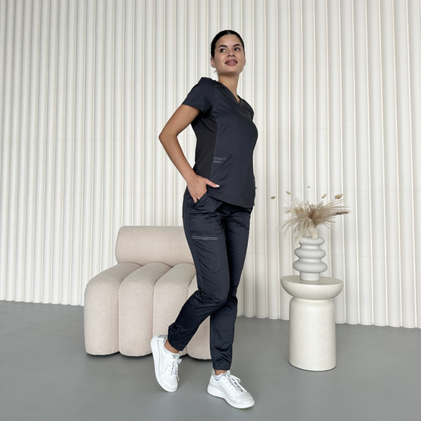 Жіночий медичний костюм Cherokee сірий Жіночий медичний костюм Cherokee сірий