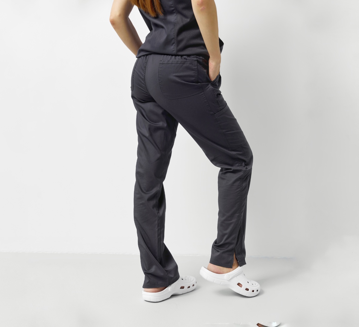 Жіночий костюм з поло Cherokee Revolution графітовий - Зображення 7