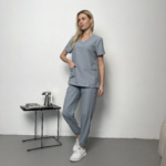 Женский медицинский костюм Cherokee Originals Ultra серый