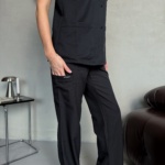 Женский медицинский костюм Cherokee черного цвета — изображение 5