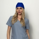 Медицинская шапка от Cherokee ярко-синяя женская