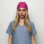 Медицинская шапка от Cherokee розовая — изображение 3