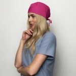 Медицинская шапка от Cherokee розовая