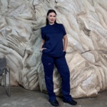 Женский коcтюм Cherokee Revolution c поло синий