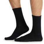 Диабетические носки унисекс CK Legwear Diabetic Crew Sock черные — изображение 5