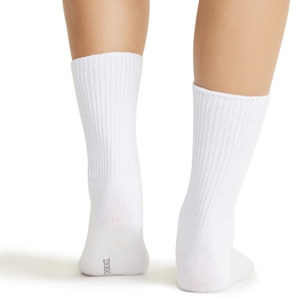 Диабетические носки унисекс CK Legwear Diabetic Crew Sock белые